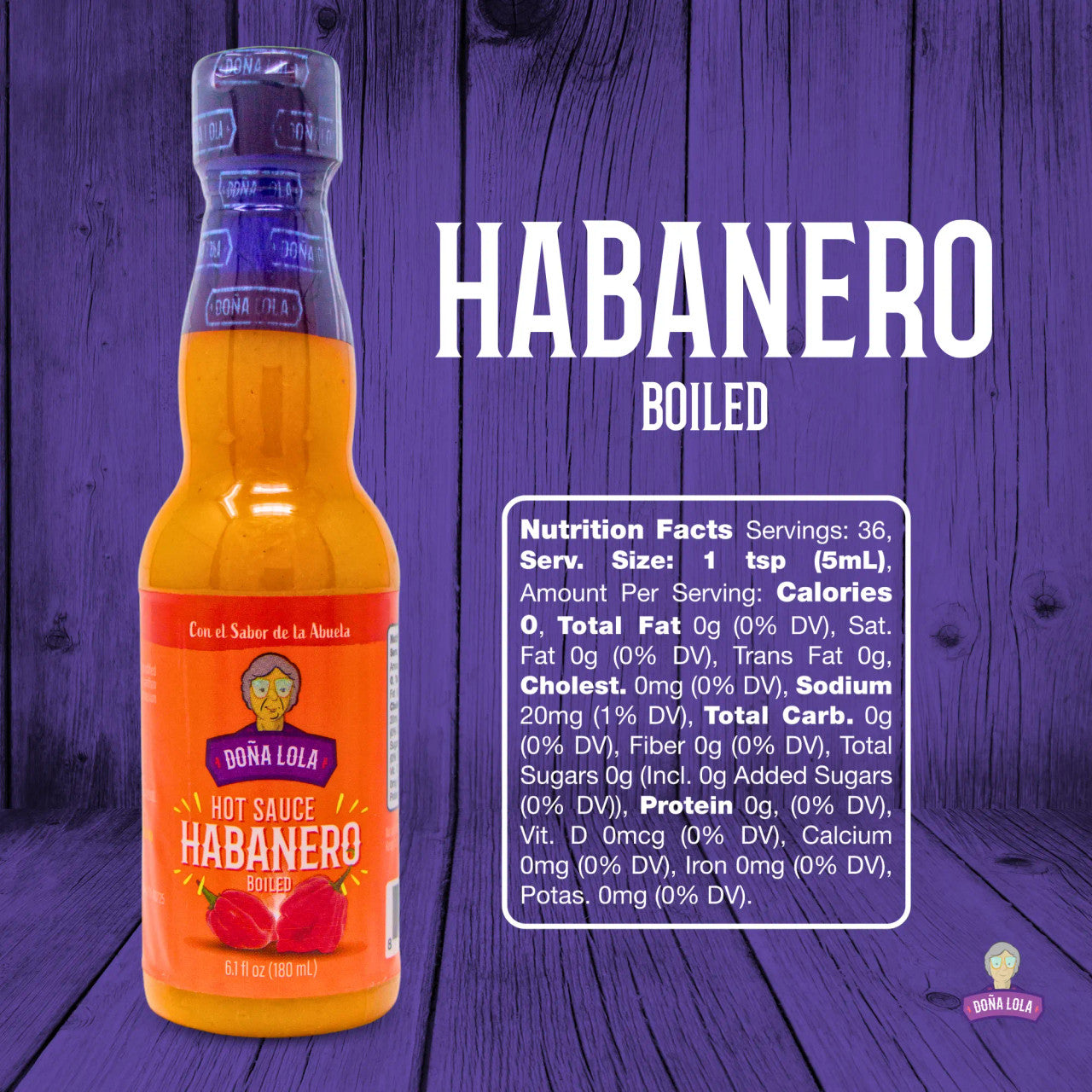 Habanero Boiled (Hot Sauce)