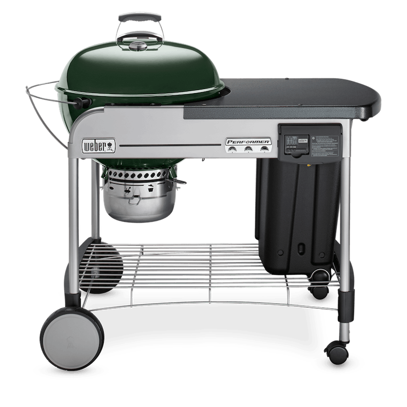 Performer Deluxe Charcoal Grill 22" - Green