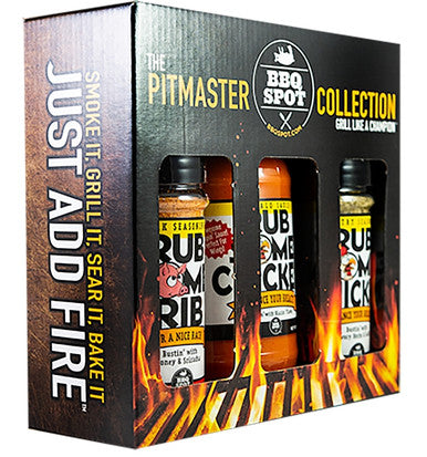 BBQ Spot Pitmaster - Rub Some Series BBQ Gift Pack