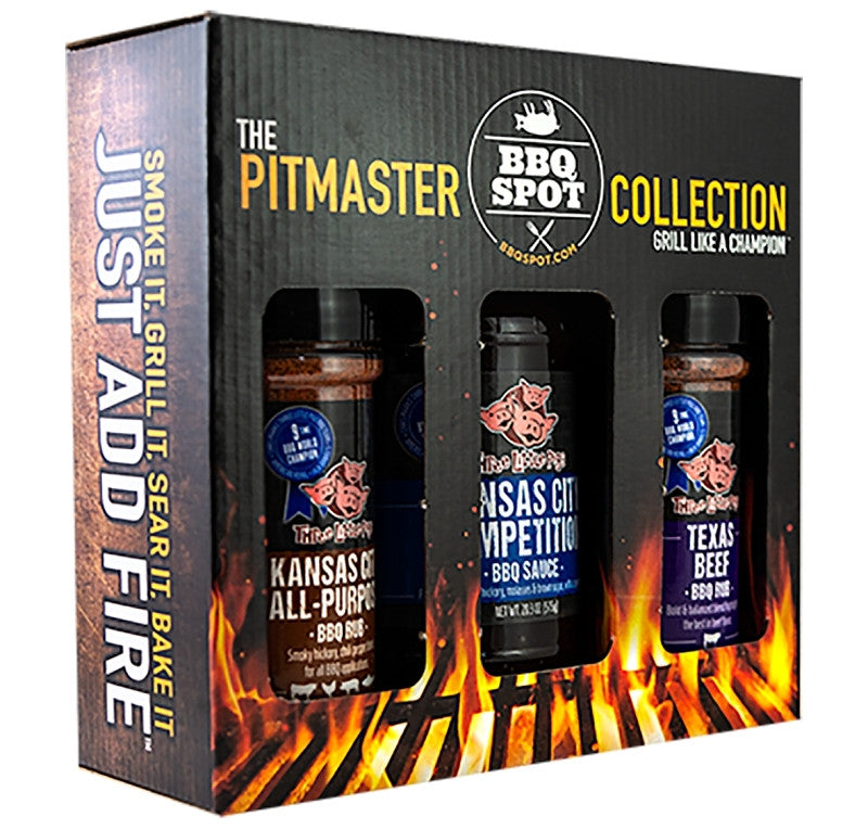 BBQ Spot Pitmaster - Three Little Pigs Championship BBQ Gift Pack