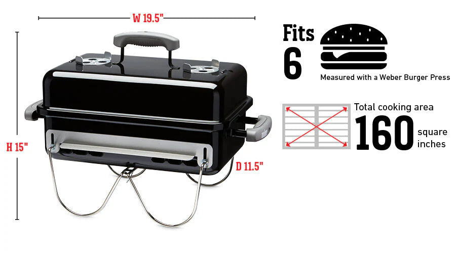 Go-Anywhere Charcoal Grill