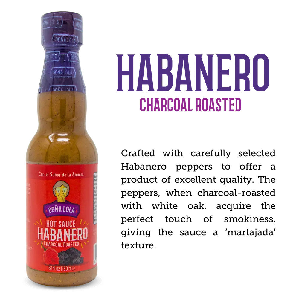 Habanero Charcoal Roasted (Hot Sauce)