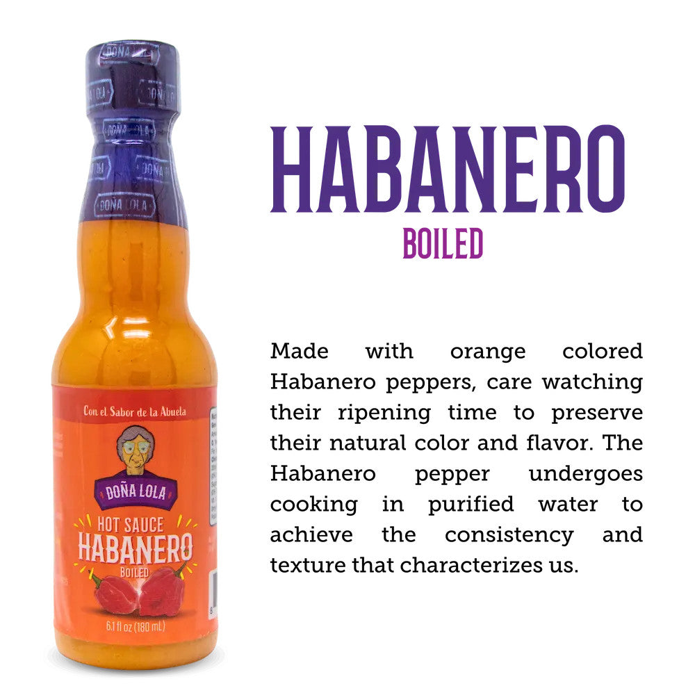 Habanero Boiled (Hot Sauce)