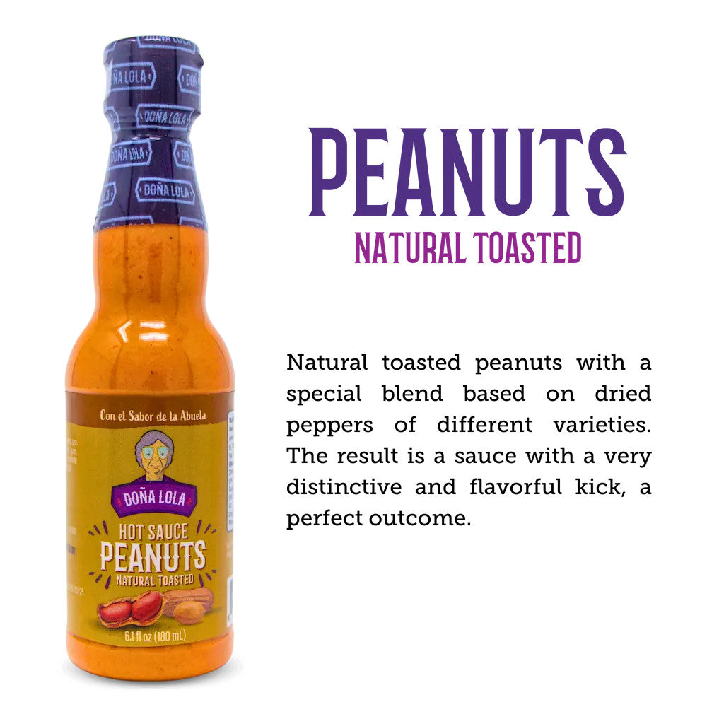 Peanut Natural Toasted (Hot Sauce)