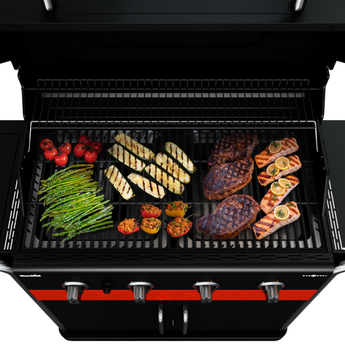 Gas2Coal® 4-Burner Hybrid Grill