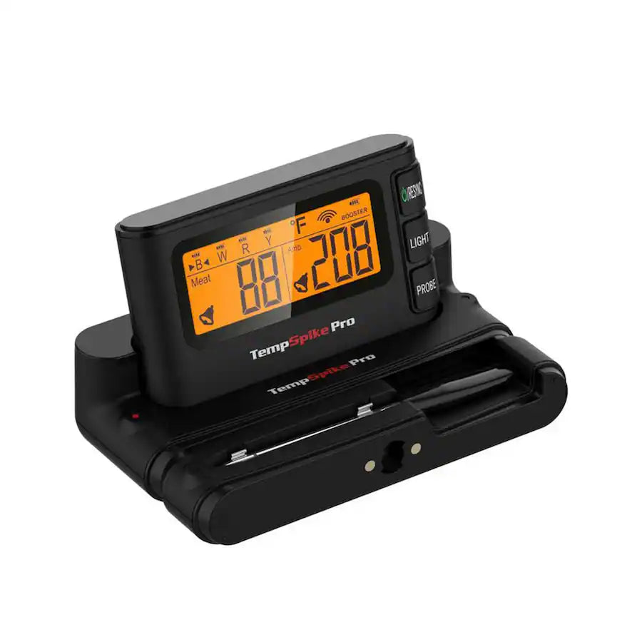 ThermoPro TempSpike Pro WiFi Bluetooth Wireless Meat Thermometer with 2 Probes, Detachable Thin Meat Probe & Standalone Base