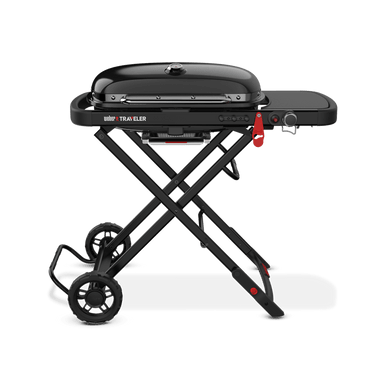 Weber Traveler Portable Gas Grill Stealth Edition