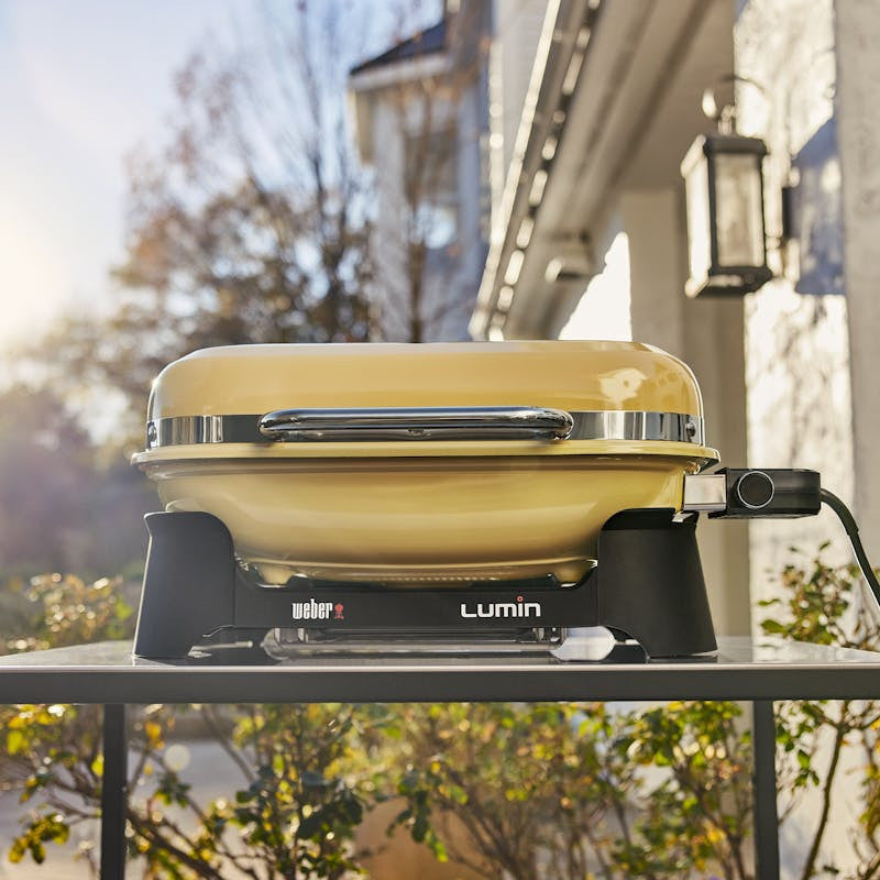 Weber Lumin Electric Grill YELLOW