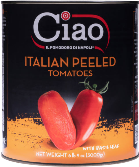 Ciao Italian Peeled Tomatoes 6lb 9oz (3000g)