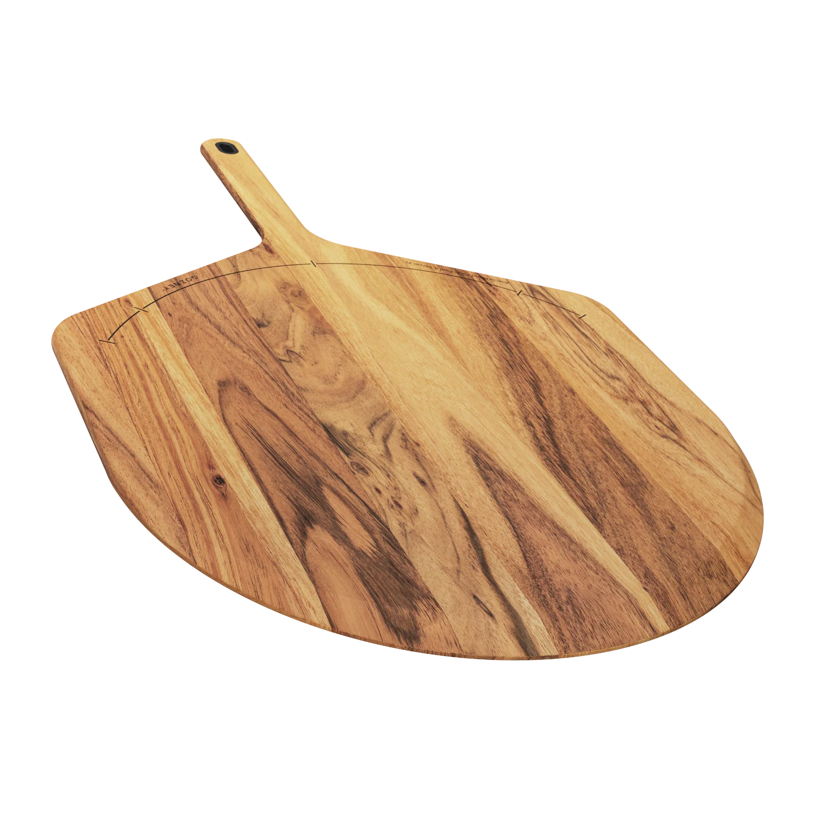 Acacia Wood Pizza Peel & Server 16"