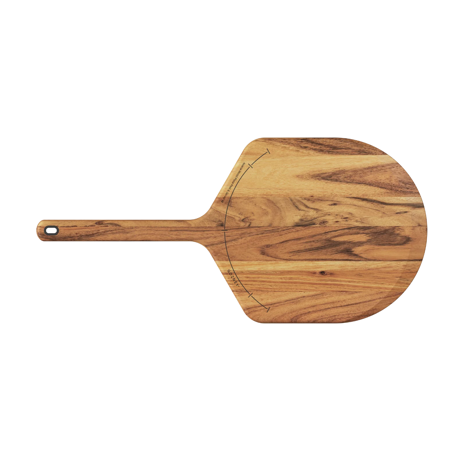 Acacia Wood Pizza Peel & Server 12"