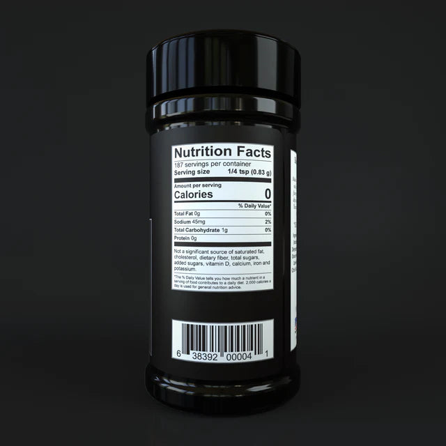 Bearded Butcher Blend Black Shaker 5.5oz.