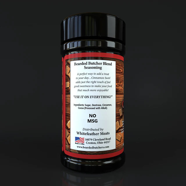 Bearded Butcher Blend Cinnamon Swirl Shaker 7oz.
