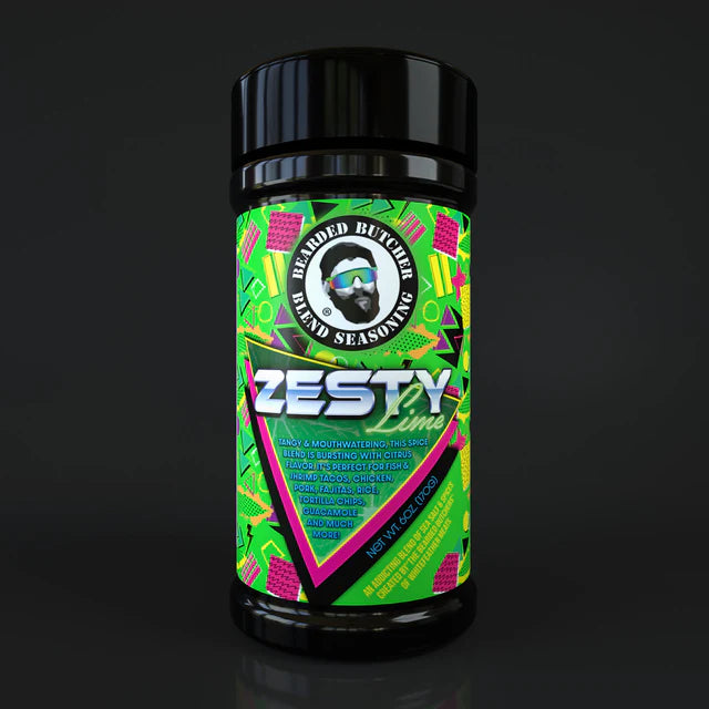 Bearded Butcher Blend Zesty Lime Shaker 6oz.