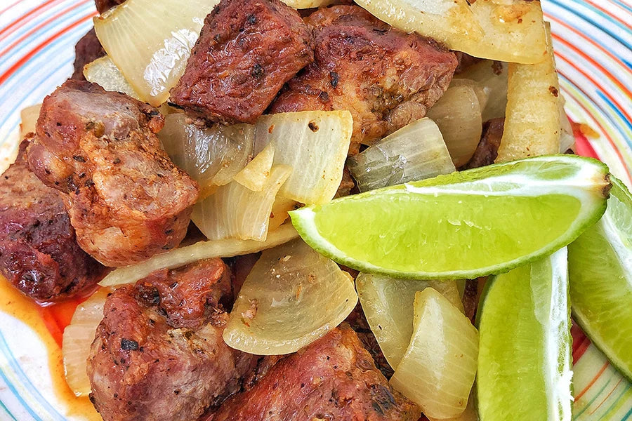 Carne de Cerdo Condimentada Estilo Puertorriqueño 2lbs.
