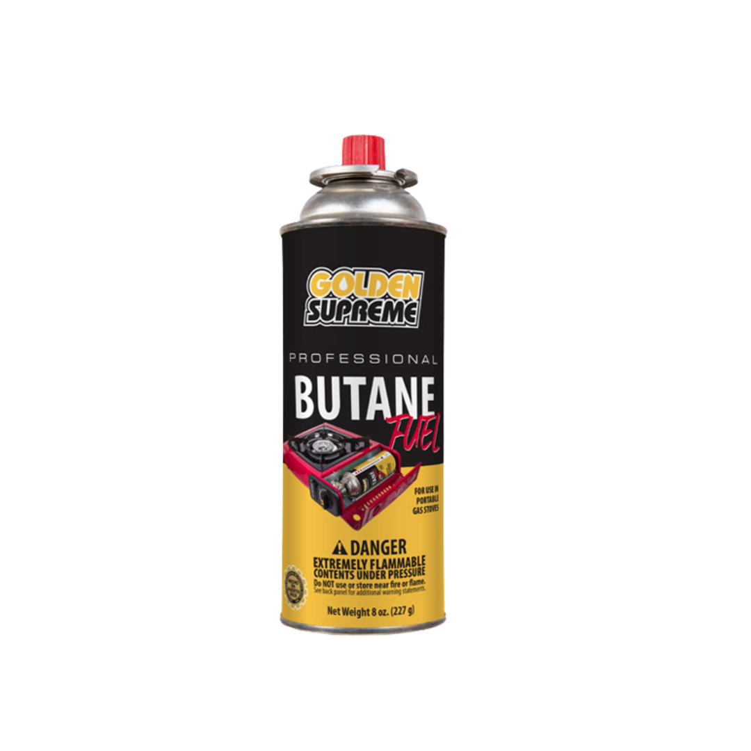 Golden Supreme Professional Butane Fuel 8oz