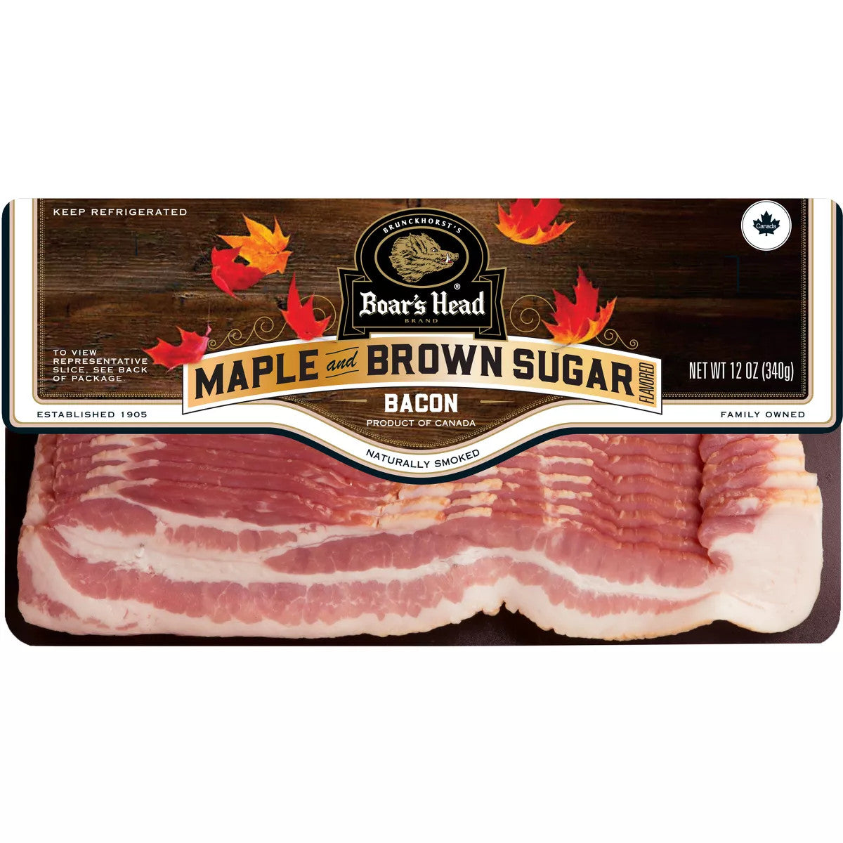 Boars Head Bacon Maple & Sugar 12oz