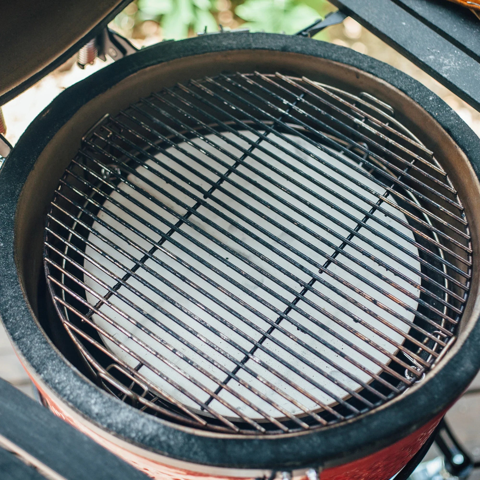 Kamado Joe Half-Moon Deflector Plates (Set of 2) for Classic Joe