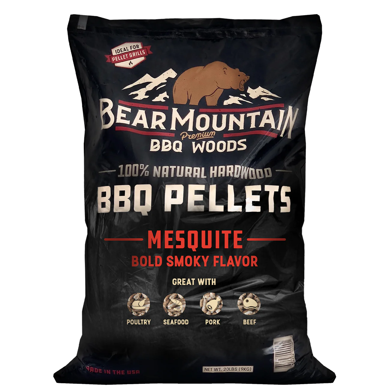 Mesquite BBQ Wood Pellets 20Lb