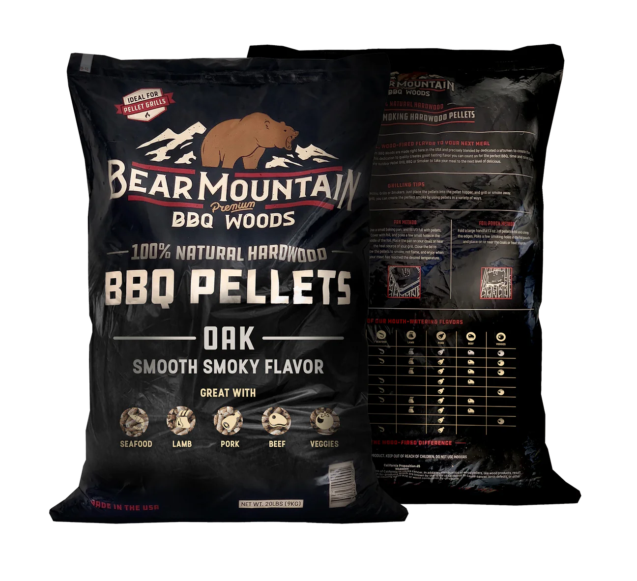 Oak BBQ Wood Pellets 20Lb