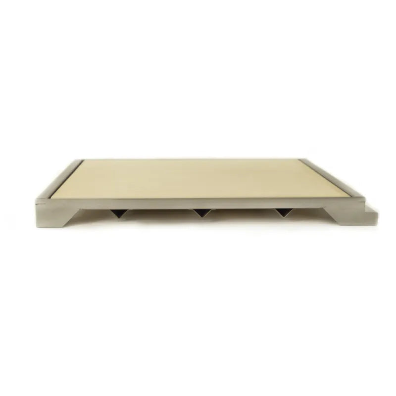 Blaze 15-Inch Ceramic Pizza Stone With Stainless Steel Tray for Professional LUX Gas Grills