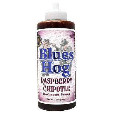 Blues Hog Raspberry Chipotle BBQ Sauce 25 oz Squeeze Bottle