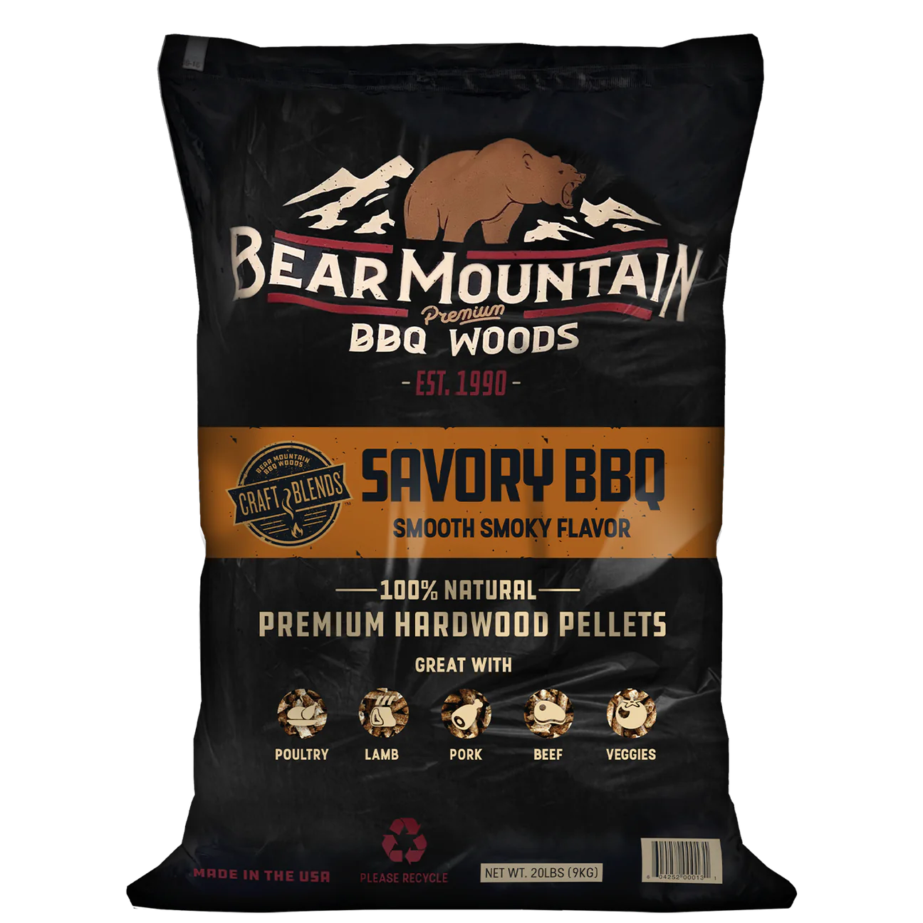 Savory BBQ Craft Blends™ Wood Pellets 20Lb