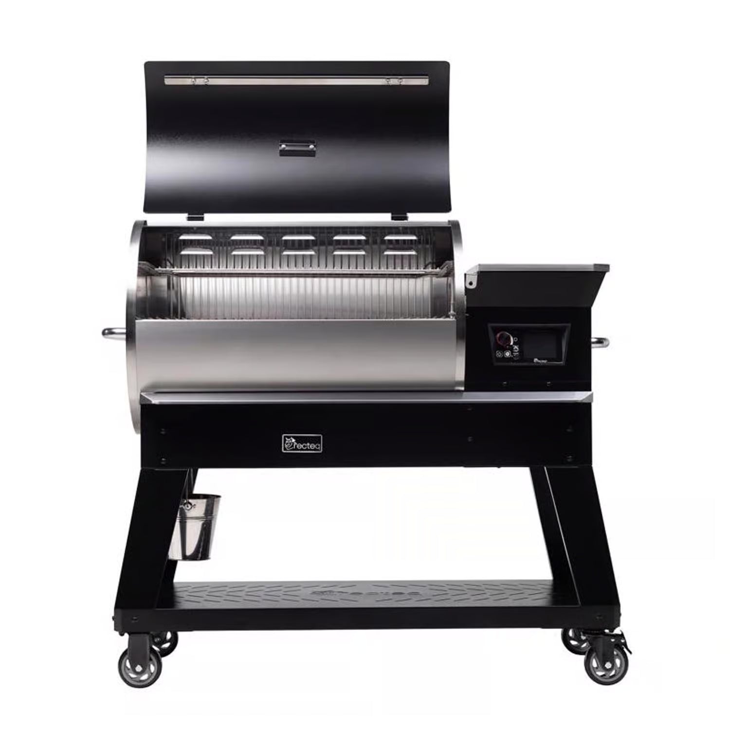 Recteq Deck Boss 800 Wood Pellet WiFi Grill and Smoker Black/Silver