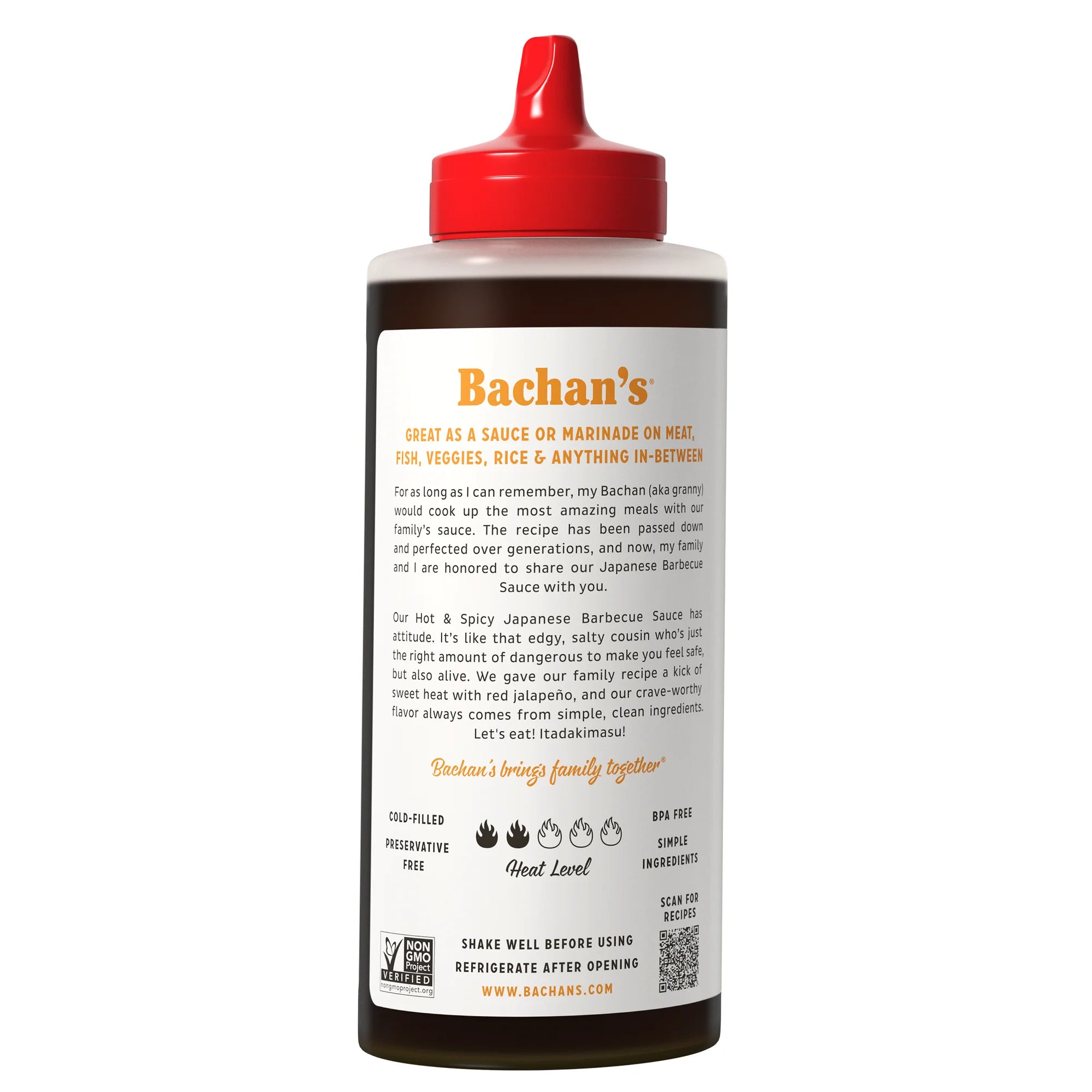 Bachan's Hot & Spicy 17oz
