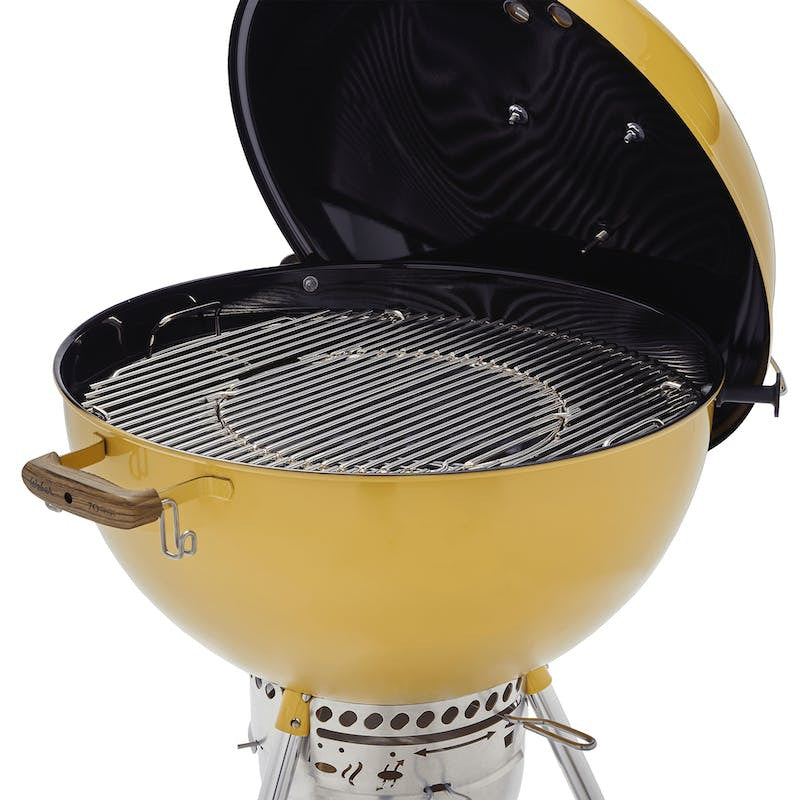 70th Anniversary Edition Kettle Charcoal Grill 22" - Hot Rod Yellow
