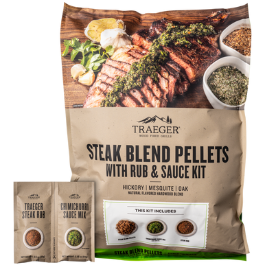 Traeger Steak Blend Pellet Kit