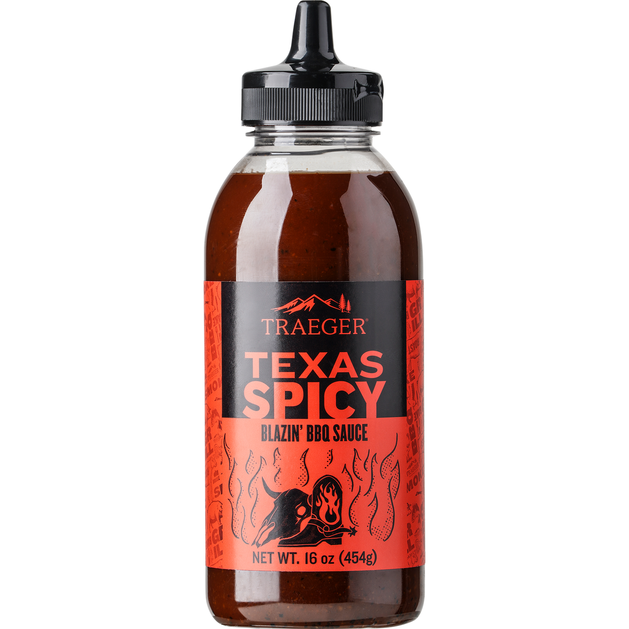 Traeger Texas Spicy BBQ Sauce 16oz Squeeze